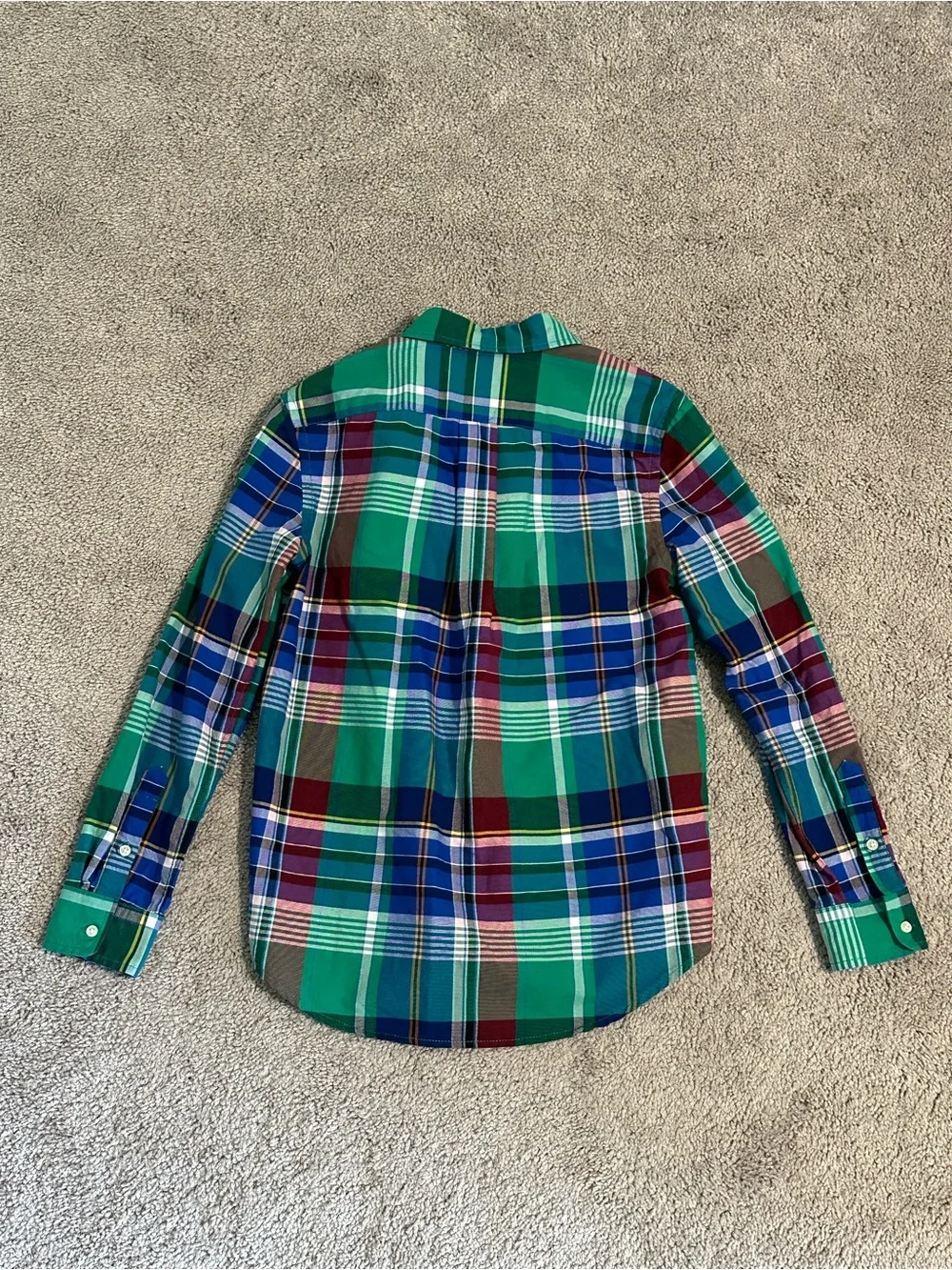 Polo Ralph Lauren Boys Plaid Button Down Shirt & Pants